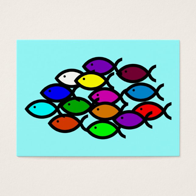 クリスチャン魚のシンボル – レインボースクール –  (正面)