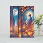 クリスチャン鮮やかハロウィーンイエズスクラップブック紙 (スタンド正面)
