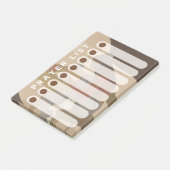 クリスチャン黒人女性祈りの言葉リスト ポストイット (アングル)