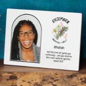 クリスチャン12月誕生月花名写真 フォトプラーク