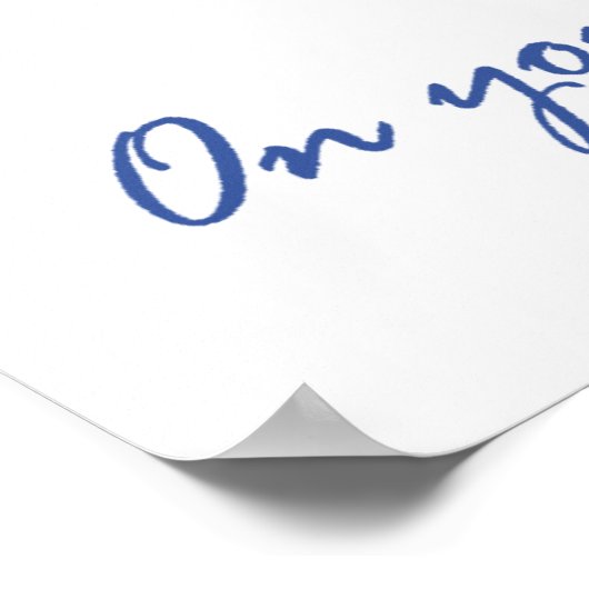 クリスチャン40歳の誕生日プレゼント ポスター (角)