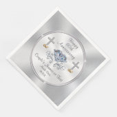 クリスチャン60周年結婚ナプキンス (コーナー)