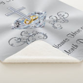 クリスチャン60周年記念ギフトブランケット シェルパブランケット (3/4)