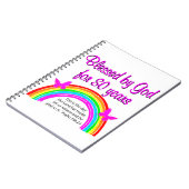 クリスチャン80番目の誕生日 ノートブック (左側)