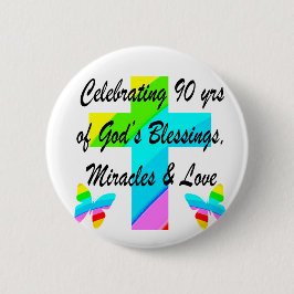 クリスチャン90世 缶バッジ