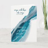 クリスチャン |お悔やみ |共感書 カード (正面)