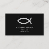 クリスチャン|の牧師|の司祭 名刺 (正面)