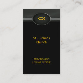 クリスチャン|の牧師|の司祭 名刺