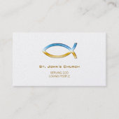 クリスチャン|の牧師|の司祭 名刺 (正面)