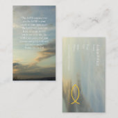 クリスチャン|の牧師|の司祭 名刺 (正面/裏面)