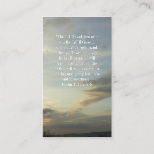 クリスチャン|の牧師|の司祭 名刺 (正面)