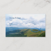 クリスチャン|の牧師|の司祭 名刺 (裏面)