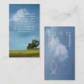 クリスチャン|の牧師|の司祭 名刺 (正面/裏面)