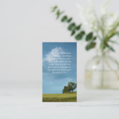 クリスチャン|の牧師|の司祭 名刺 (スタンド正面)