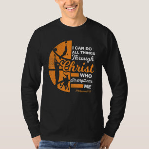 クリスチャン・アスリート・アパレル・スポーツ・フィリピの人々 4 13 Tシャツ