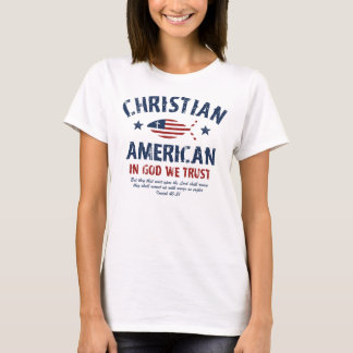 クリスチャン・アメリカン Tシャツ