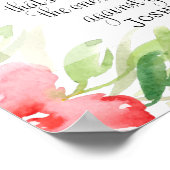 クリスチャン・アート |ジョシュア1:5 ポスター (角)