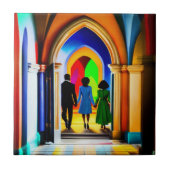 クリスチャン・アート・セラミック・タイル タイル (正面)