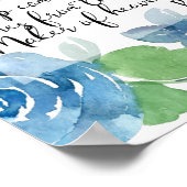 クリスチャン・アート・詩篇121 ポスター (角)