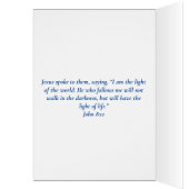 クリスチャン・ア疑問に思ート・バイブル引用文のクリスマススター (内側 (左))