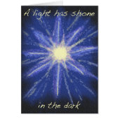 クリスチャン・ア疑問に思ート・バイブル引用文のクリスマススター (正面)