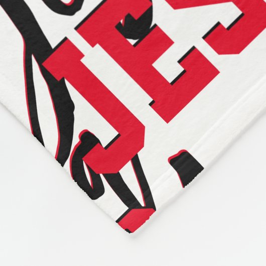 クリスチャン・イェスフアイエス フリースブランケット (角)