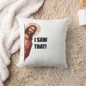 クリスチャン・イエスがあなたを見ている、私が見たイエス クッション (ブランケット)