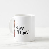 クリスチャン・イエスがあなたを見ている、私が見たイエス コーヒーマグカップ (正面左)