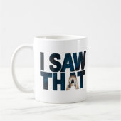 クリスチャン・イエスがあなたを見ている、私が見たイエス コーヒーマグカップ (左)