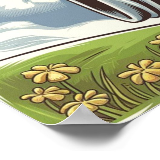 クリスチャン・イエスがあなたを見ている、私が見たイエス ポスター (角)