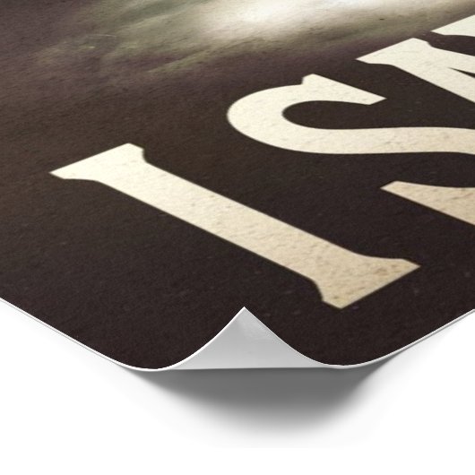 クリスチャン・イエスがあなたを見ている、私が見たイエス ポスター (角)