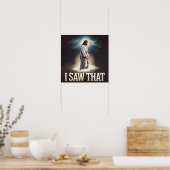 クリスチャン・イエスがあなたを見ている、私が見たイエス ポスター (キッチン)