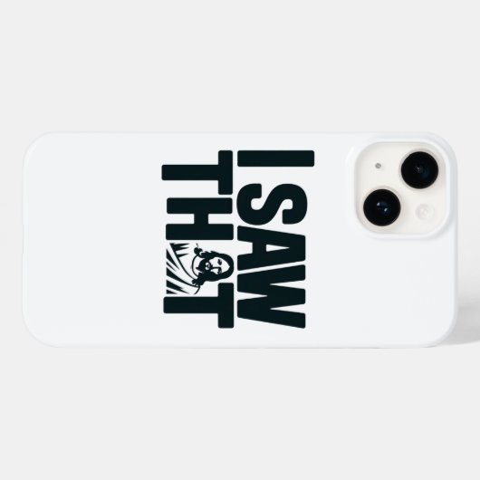 クリスチャン・イエスがあなたを見ている、私が見たイエス Case-Mate iPhoneケース (裏面 (横))