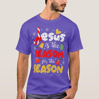 クリスチャン・イエスが季節の理由であるクリス Tシャツ