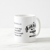 クリスチャン・イエスとコーヒー コーヒーマグカップ (正面右)