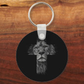 クリスチャン・イエスキリスト部族ユダの十字架の贈り物 キーホルダー (正面)