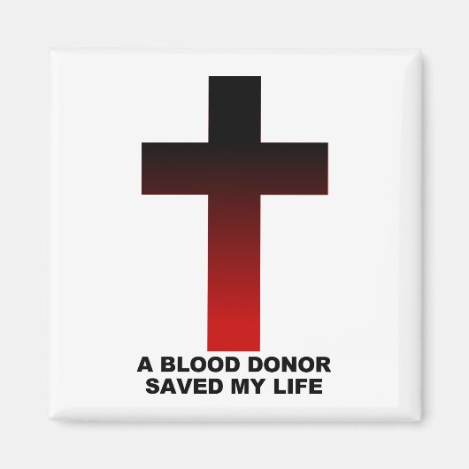 クリスチャン・イエス救様の私の人生 マグネット (正面)