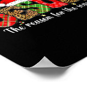 クリスチャン・イエス理由クリスマスホリデーシーズンchr ポスター (角)