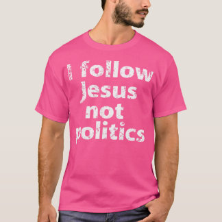 クリスチャン・イエス・アンチ – 政治後を追的Iイエス Tシャツ
