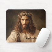 クリスチャン、イエス・キリスト私たちの救い主、宗教的な#4 マウスパッド (マウス)