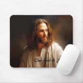 クリスチャン、イエス・キリスト私たちの救い主、宗教的な#6 マウスパッド (マウス)