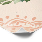 クリスチャン・イースターバニー印刷可能なウォールアート ポスター (コーナー)