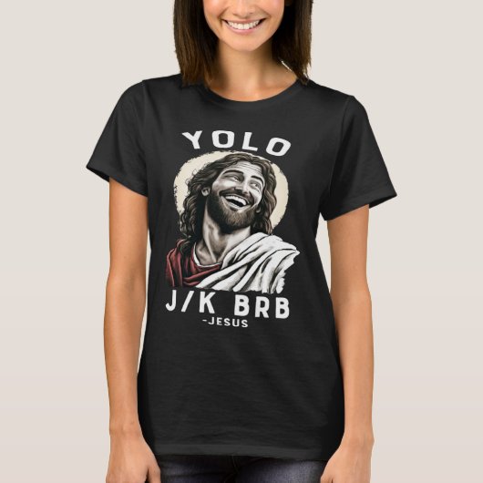 クリスチャン・イースター・イエス・ヨロJK BRB 1 Tシャツ (正面)