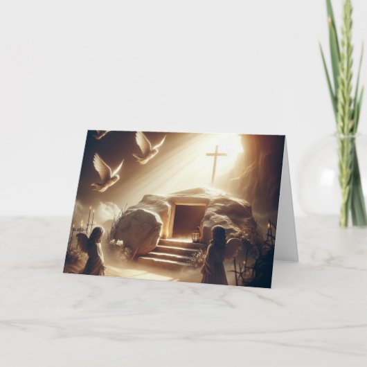 クリスチャン・イースター・カード サンキューカード (正面)