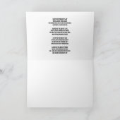 クリスチャン・イースター・カード サンキューカード (内部)