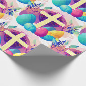 クリスチャン・イースター・クロス ラッピングペーパー (角)