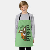 クリスチャン・イースター・バニー エプロン (着用した状態)