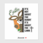 クリスチャン・イースター・バニー シール (シート)