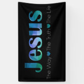 クリスチャン・ウィメンズ・信仰聖書の聖句の道Truth Life 横断幕 (縦)