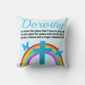 クリスチャン・エレミヤ29パーソナライズされた章11節 クッション (正面)